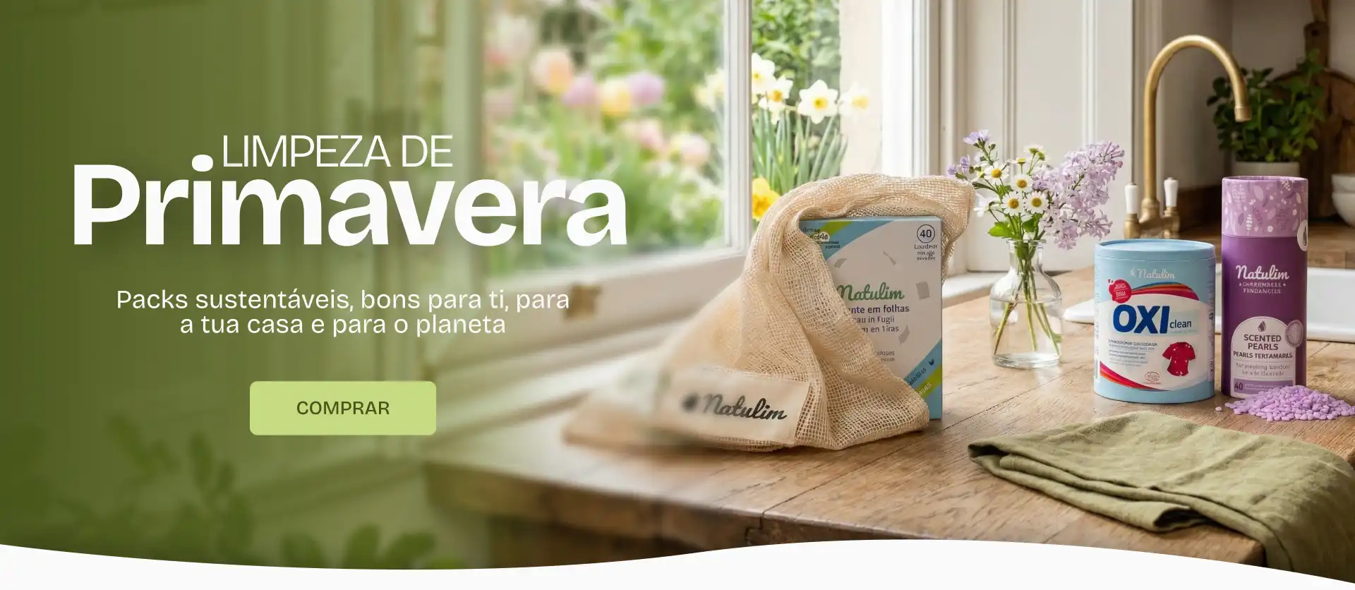 Limpeza Poderosa e Sustentável